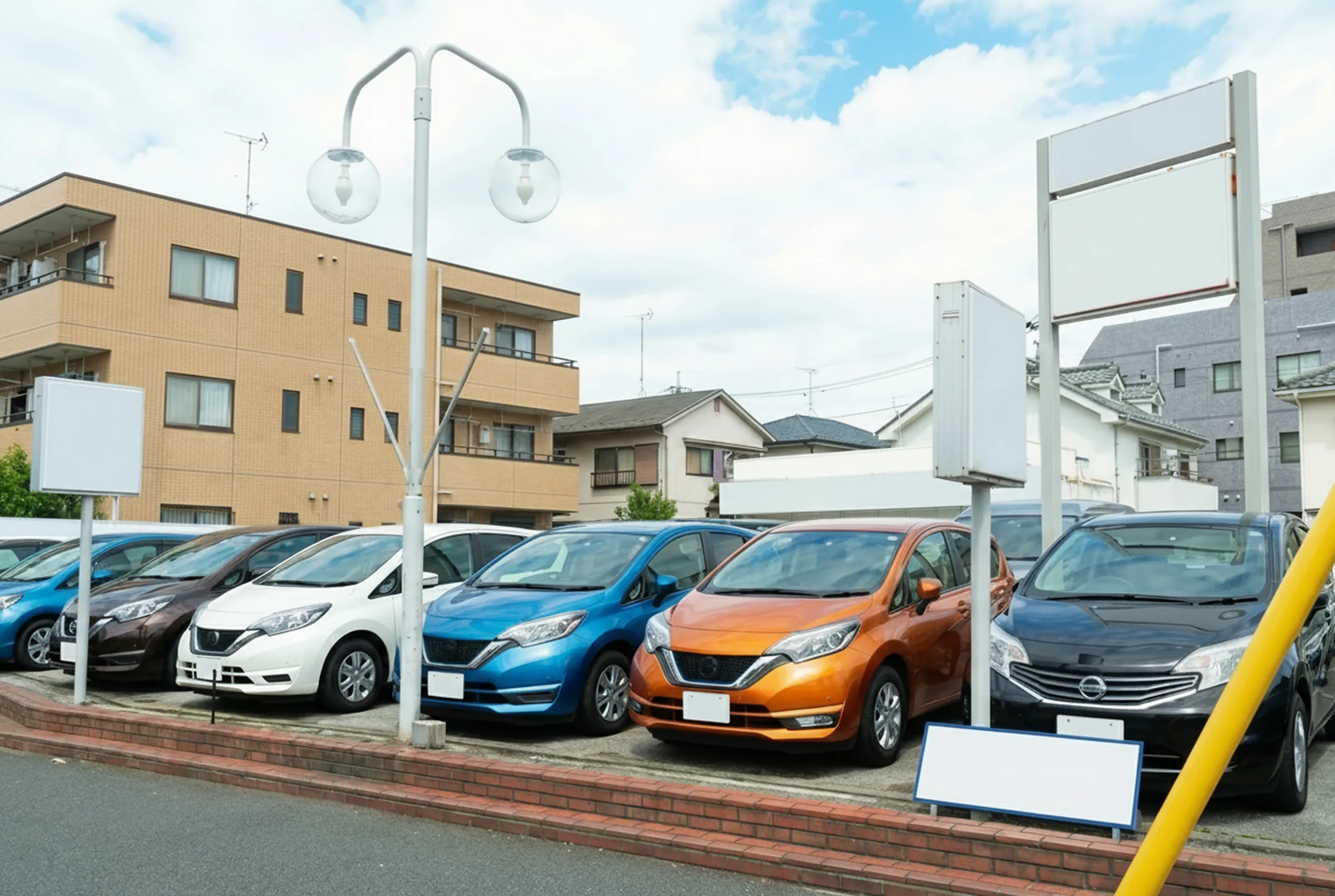 車買取・販売展示場のイメージ